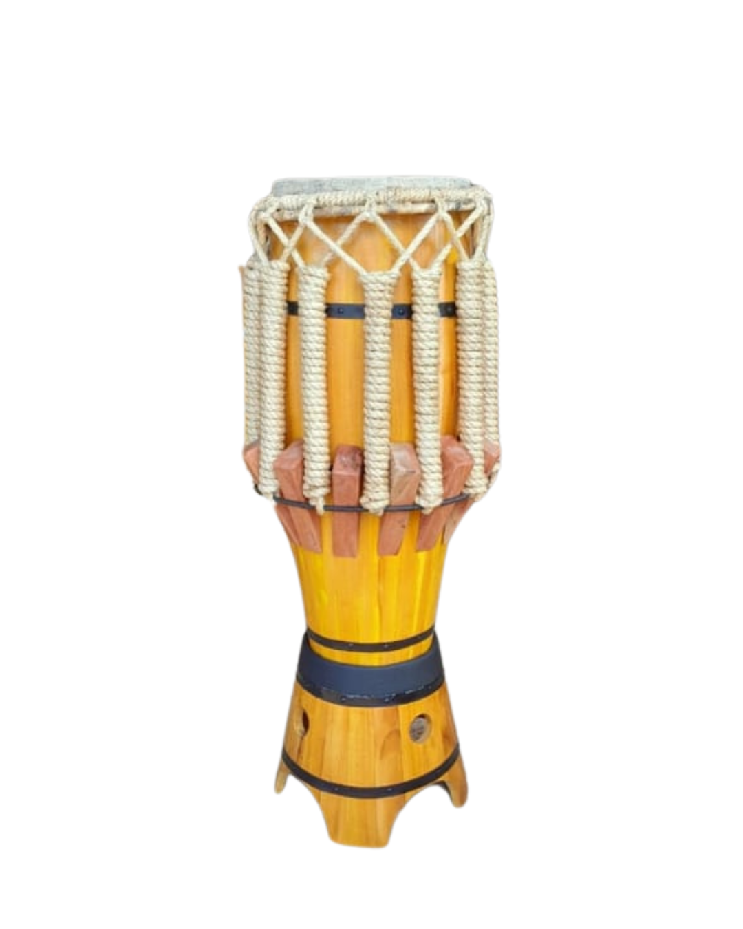 Atabaque de Corda - Yellow