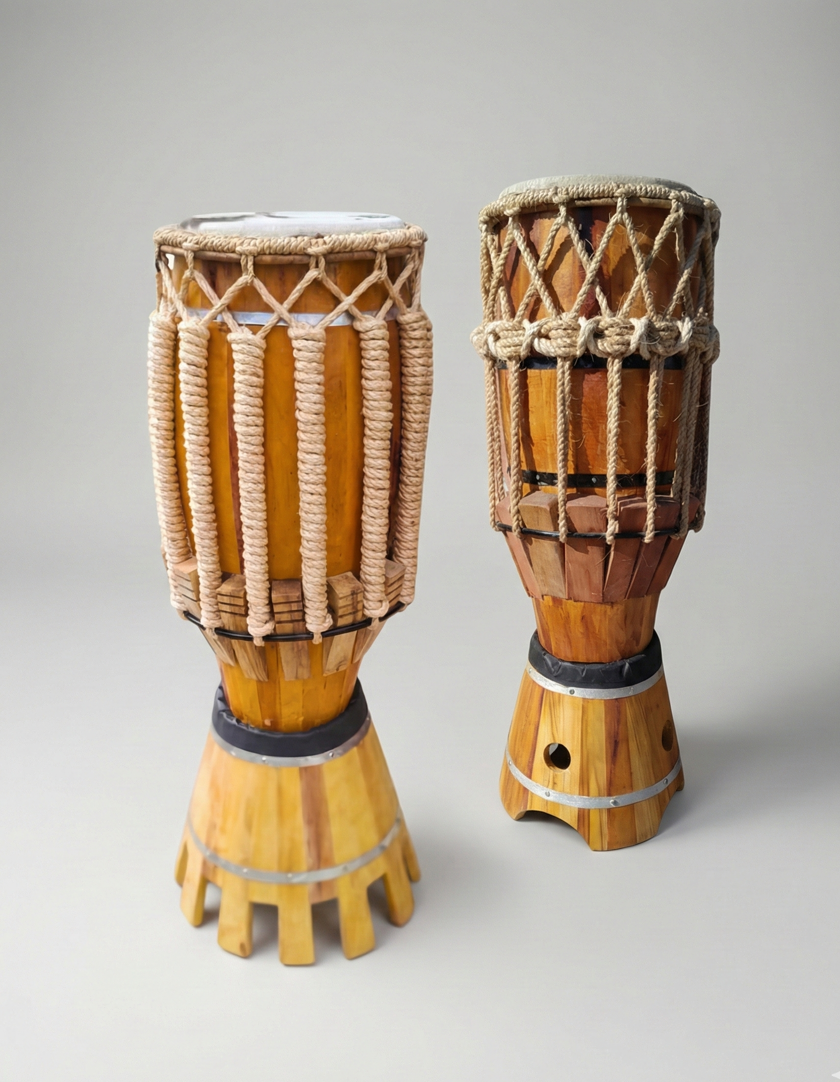 ATABAQUE DE CORDA - YELLOW – caxixistore