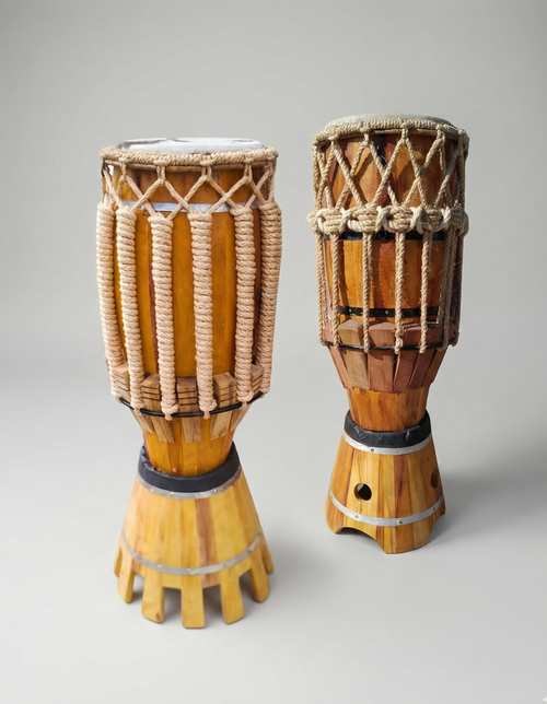 Atabaque de Corda - Yellow