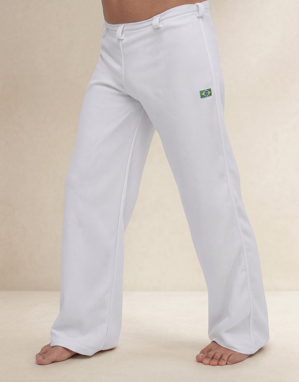 Capoeira Pants - White Abada for Capoeira