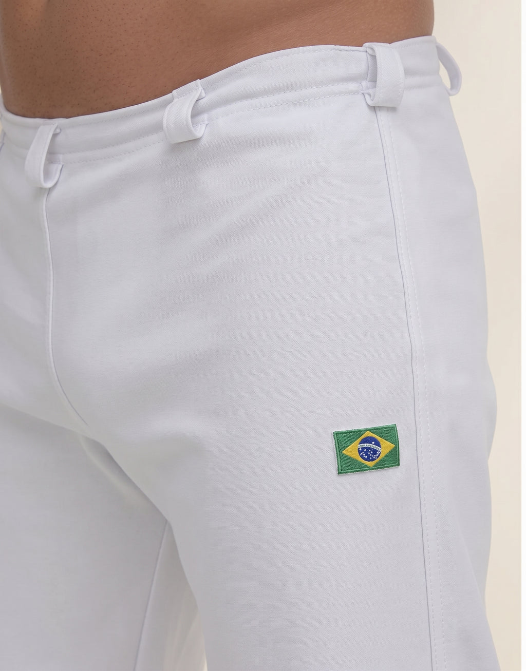 Capoeira Pants - White Abada for Capoeira